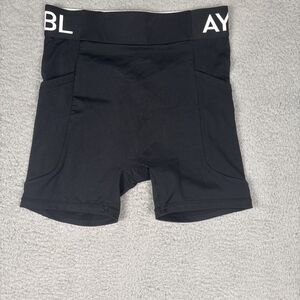 AYBL Women's Staple Logo Seamless Training Shorts Size Small NWOT